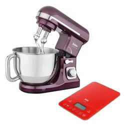 ROBOT PETRIN FAKIR 1000 W Violet+ Balance de cuisine Gratuit