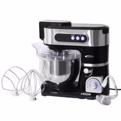 Robot Pétrin FLORENCE - Puissance: 1500 Watts - Capacité du bol: 5 Litres - 6 vitesses variables - Bol en: Acier inoxydable - ...