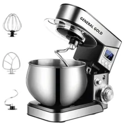 Robot Pétrin GENERAL GOLD KB-3703 1300W - Inox