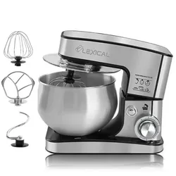 Robot Pétrin LEXICAL LMB-1825 5 Litres 1000W - Inox