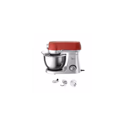 Robot pétrin Midea 5L 1000 Watt - Blanc et Rouge (MJ-KM1001W)