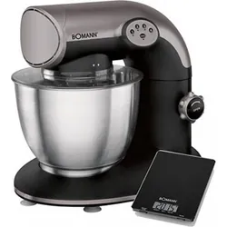 Robot Pétrin Multifonctions BOMANN 1200W Avec Balance De Cuisine