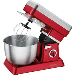 Robot Pétrin Multifonctions BOMANN 1200W - Rouge