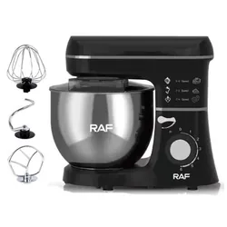 Robot Pétrin RAF R-6618B 8 Litres - Noir