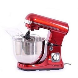 Robot pétrin TOPMATIC PKM-1400.2-ROUGE 1400W 5L