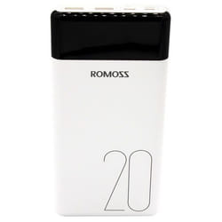 Romoss LT20-01-132 banque d'alimentation électrique Lithium Polymère (LiPo) 20000 mAh Blanc