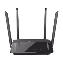 Routeur D-link double bande AC1200 - Vitesses Wi-Fi hautes performances allant jusqu'à 300 Mbps (2,4 GHz) + 867 Mbps (5 GHz)  ...