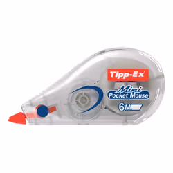 Ruban correcteur BIC Mini Pocket Mouse - (070330512122)