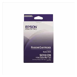 Cartouche de ruban noir Epson SIDM compatible avec imprimantes DLQ-3000/+/3500 (C13S015139BA)