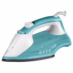 Russell Hobbs 26470-56, Fer à vapeur, Semelle anti-adhérente, 2 m, 110 g/min, Vert, Blanc, 30 g/min