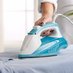 Russell Hobbs 26470-56 fer à repasser Fer à vapeur Semelle anti-adhérente 2400 W Vert, Blanc