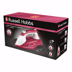 Russell Hobbs 26480-56 fer à repasser Fer à repasser à sec ou à vapeur Semelle en céramique Rouge, Blanc - Vue supplémentaire 10