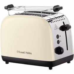 Russell Hobbs 26551-56, 2 part(s), Crème, Argent, Boutons, 3 année(s), 1600 W, 0,61 m