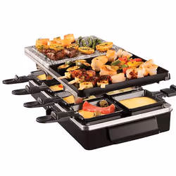 Russell Hobbs Multi 3 in 1 raclette 8 personne(s) 1400 W Noir