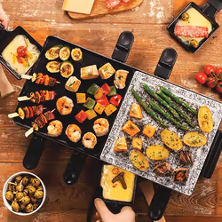 Russell Hobbs Multi 3 in 1 raclette 8 personne(s) 1400 W Noir