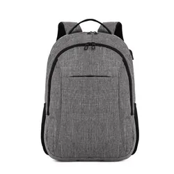Sac à Dos 058 16.1" Avec Port USB - Gris