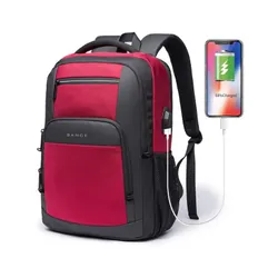 Sac À Dos Antivol Étanche Bange BG079 16.5" Rouge