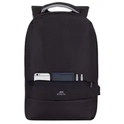 Sac à dos Antivol PC Portable 15,6" Noir - RIVA-7562-BK