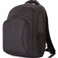 Sac à Dos pour Pc Portable 17" - Matière polyester - Fermeture éclair - 1 compartiment principal - 2 poches avant avec fermet ...