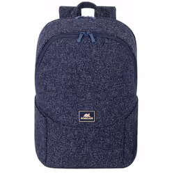 Sac à dos pour PC Portable Rivacase 15.6" - Couleur Bleu - Matière: Polyester - fabriqué en matériau résistant à l’eau - poch ...
