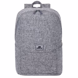 Sac à dos pour PC Portable Rivacase 15.6" - Couleur Gris - Matière: Polyester - fabriqué en matériau résistant à l’eau - poch ...