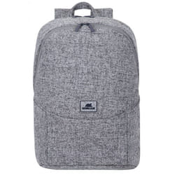 Sac à dos portable 15,6" gris Riva - Ordinateur jusqu'à 17,3"