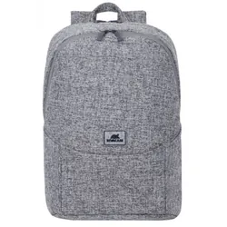 Sac à dos portable 15,6" gris Riva - Ordinateur jusqu'à 17,3"