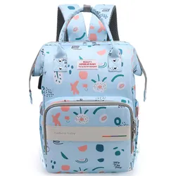 Sac à Dos Pour Maman Et Bébé Aerbear Baby Bleu