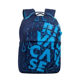 Rivacase Heide sacoche d'ordinateurs portables 15.6" Sac à dos Bleu