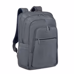 Sac à Dos pour pc portable 17.3" RivaCase 7569 - Couleur Gris - Matière: RPET Polyester - Doublure: Polyester - Compartiment  ...