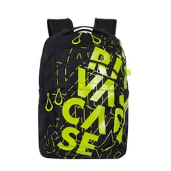 Sac à Dos RIVACASE 5430 Pour Pc Portable 15.6" - Noir Et Lime