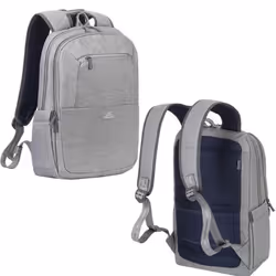 Sac à dos  RIVACASE pour pc portable 15.6"- Sac à dos actif style, léger est fabriqué en matériau résistant côtés de l'eau de ...