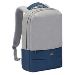 Sac à dos RIVACASE Pour PC Portable 15.6" - Gris & Bleu (7562)