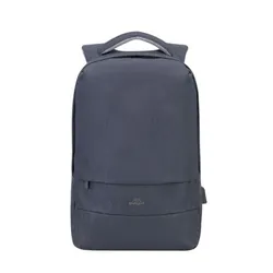 SAC À DOS RIVACASE POUR PC PORTABLE 15.6" - GRIS FONCÉ (7562)
