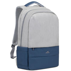 Sac à dos RIVACASE Pour PC Portable 17.3" - Gris & Bleu (7567)
