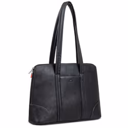 Sac à main pour pour ordinateur portable jusqu'à 14" et pour MacBook Pro 16 - élégante pour femme - cuir artificiel épais - p ...