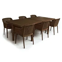 Salle a Manger SOTUFAB Majestic 6 Places - Wengue