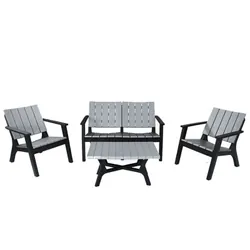 Salon De Jardin Central Park Gris