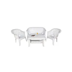Salon de Jardin LARIANA Blanc