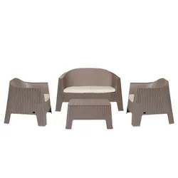 Salon De Jardin Monaco Taupe