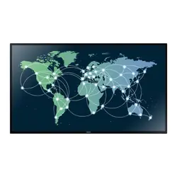 Samsung ED65E affichage de messages Panneau plat de signalisation numérique 65" LED 400 cd/m² Full HD Noir 16/7