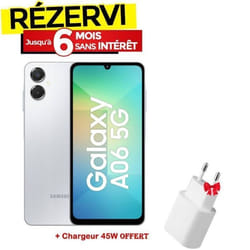 Samsung Galaxy A06 5G 4Go 64Go - Gris