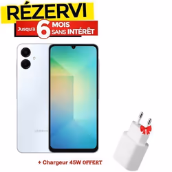 Smartphone SAMSUNG GALAXY A06 5G 6Go 128Go - light Green