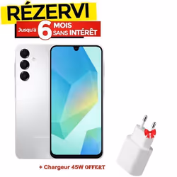 Smartphone SAMSUNG GALAXY A16 4Go 128Go - Gris