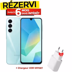 Smartphone SAMSUNG GALAXY A16 4Go 128Go - Vert