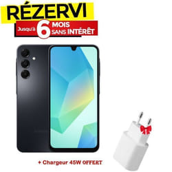 Samsung Galaxy A16 5G 6Go 128Go - Noir