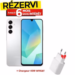 Smartphone SAMSUNG GALAXY A16 6Go 128Go - Gris