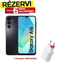 Samsung Galaxy A16 6Go 128Go - Noir