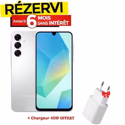 Smartphone SAMSUNG GALAXY A16 8Go 256Go - Gris