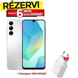 Samsung Galaxy A16 8Go 256Go - Gris